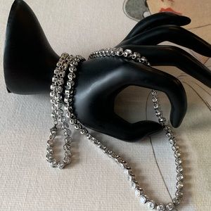 Beautiful 925 & Cubic Zirconia Long Necklace